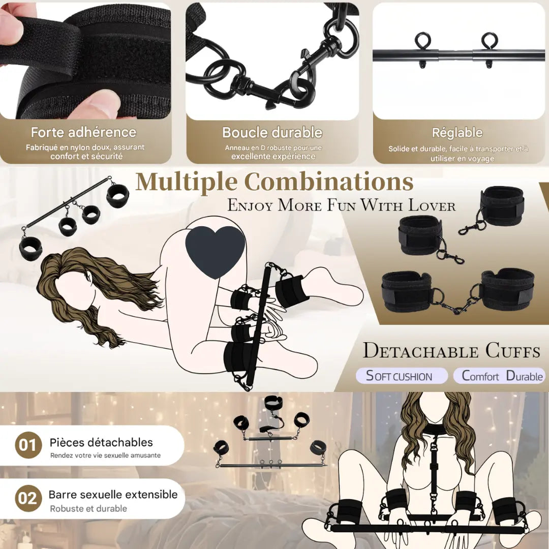 Barre d’écartement RAFINIA – Accessoire pour couples